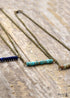 Boho Necklace, Choker Necklace, Blue Jasper, Lapis and Lazuli Coin